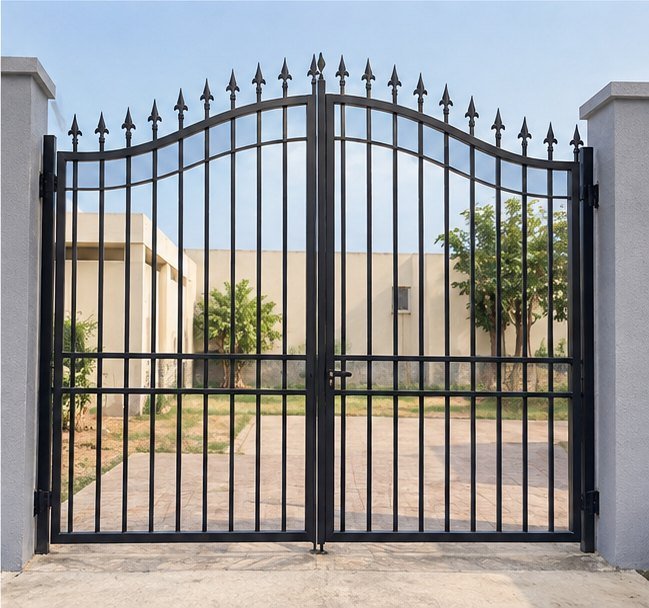 Spear-top gate to match your fence