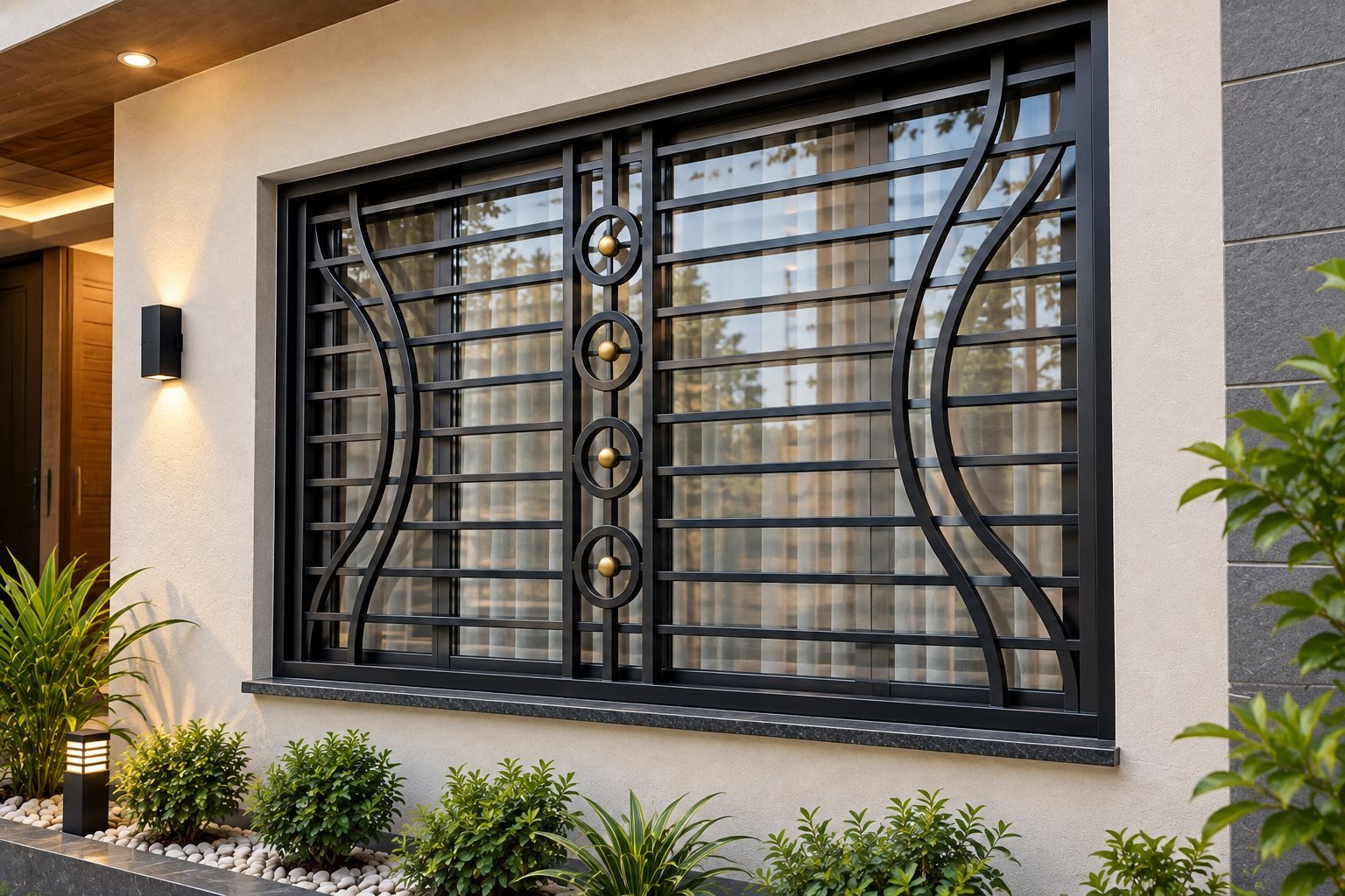 Curves with Accent Circles