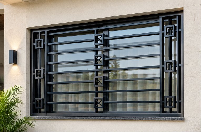 Horizontal Bars with Squares